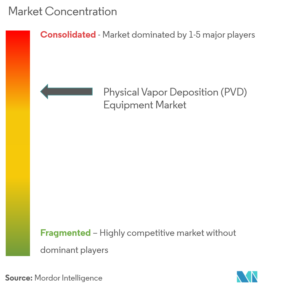 Physical Vapor Deposition (PVD) Equipment Market Concentration